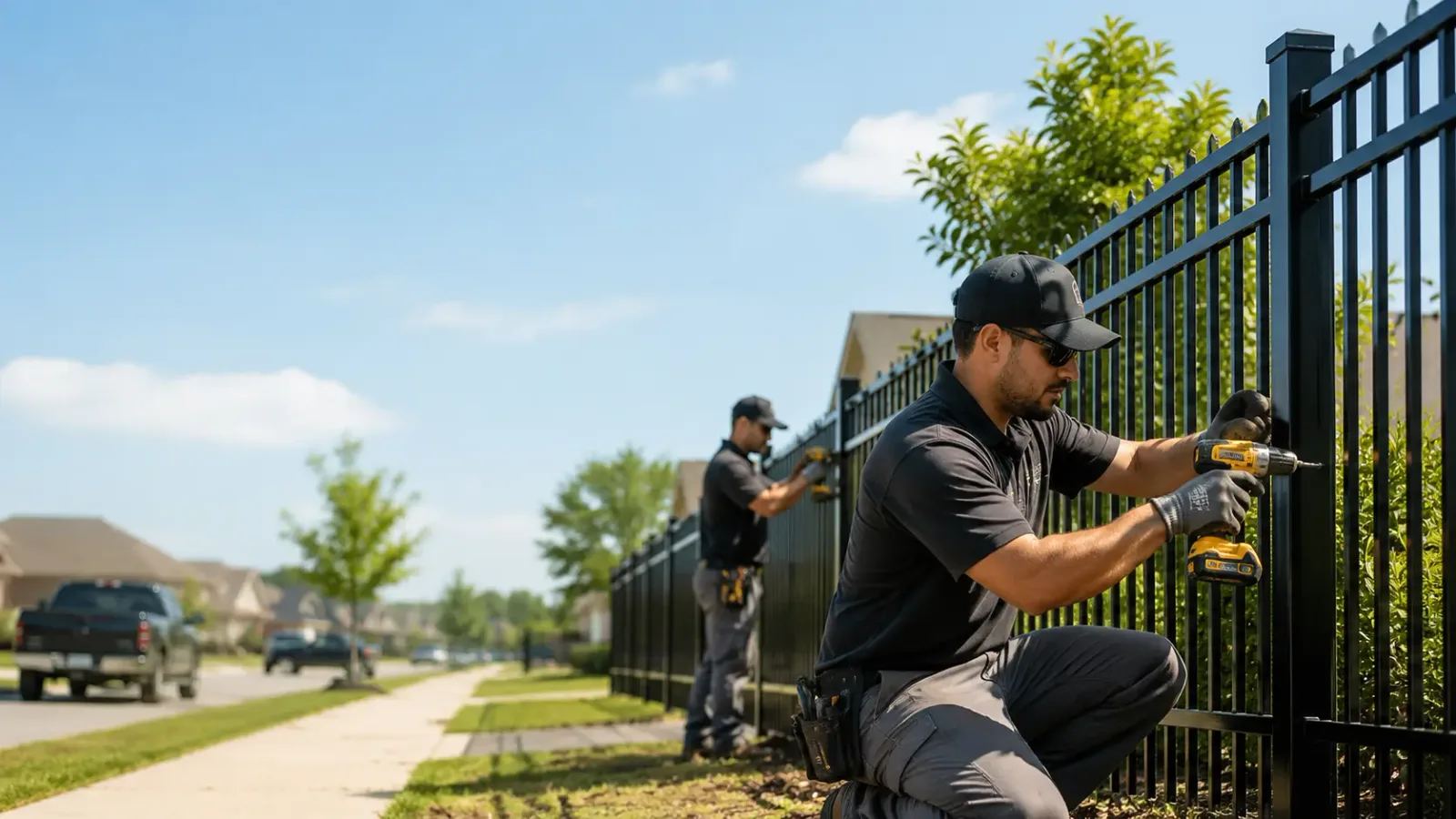 Metal Fence Installation in Elizabeth, AR